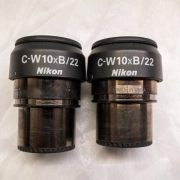 Nikon c-w10xb/22 ocular lens for stereo dissecting microscope