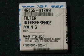 Nikon 4G055-012 (Filter Interference lens) NSR