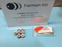 Lot of 7 AMAT 0015-00018 Aluminum Timing Belt Pulley 10 Groove, 184833