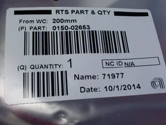 APPLIED MATERIALS AMAT 0150-02653 CABLE ASSY LTESC STANDARD WIDEBODY W/C ENDURA