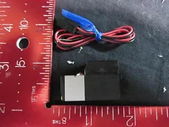AMAT 3870-01784 VALVE DIRECT ACT NC 3WAY M3-PORT 24VDC W/LED&MT-BS
