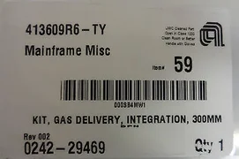 Applied Materials; Kit, Gas Delivery, Integration, 300mm 0242-29469