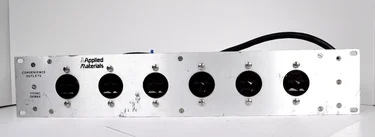 Vintage 4548 Applied Materials 0010-00015 Convenience Outlets Assy.