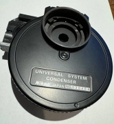 NIKON UNIVERSAL 5-POSITON TURRET CONDENSER FOR MICROPHOT MICROSCOPE
