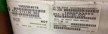Lam RF Match, Gear Drive, Assy 853-015130-002 Upper Etcher Mini, New in the box