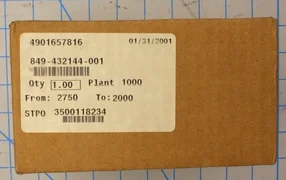 849-432144-001 / KIT MAINT QTR XPRT CHAMBR A6 / LAM RESEARCH
