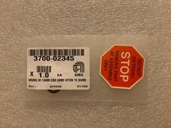 AMAT 3700-02345 O-Ring, ID 13mm, CSD 3mm,  Viton 75 Duro Blk