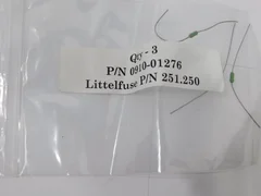 Lot of 3 each AMAT Applied Materials 0910-01276 Littel Fuse 251.250