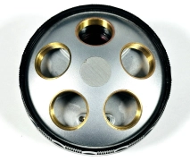Nikon Diaphot Quintuple 5-Position Nosepiece Objective Turret A with Lens