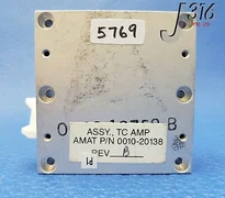 5769 APPLIED MATERIALS ASSY TC AMP, ENDURA, 0100-09033 & 0100-20062 0010-20138