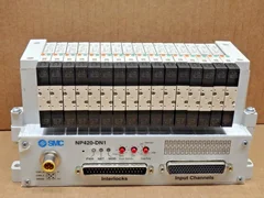 AMAT 4060-01155 MANF ASSY PNEU 16 STATION WITH NP420-DN1 DNET Serial Interface