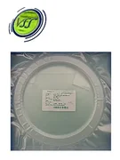 AMAT APPLIED MATERIALS 0200-02124 E-MAX QUARTZ COVER RING 200MM