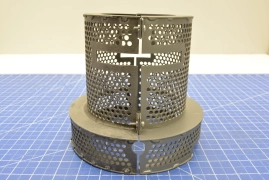 0040-03024 / SHIELD,HEATER,TOP,SPOOL TICL4 TIN / APPLIED MATERIALS AMAT