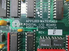 AMAT 0100-76124  DIGITAL I/O PCB REV-B