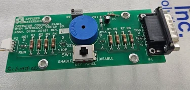 AMAT Operator Control Panel with Interlock Switch Board 0100-20181