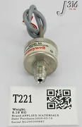 T221 APPLIED MATERIALS HONEYWELL PR TRANSD, SST, H2O VDSII, MODEL SA 0190-09287