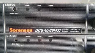 Sorensen DCS 40-25M37 Power Supply - AMAT 0010-40118 Assy. Current Driver