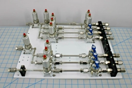0010-35427 / GAS PANEL ASSY, PLATTER, SIH4-WSIX / APPLIED MATERIALS AMAT