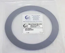 TEL FOCUS RING (DRM2) - p/n 1D10-309946-12, West Coast Quartz, NEW