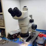 Nikon SMZ745T Stereozoom Microscope w/ C-W10xB/22 Eyepieces.