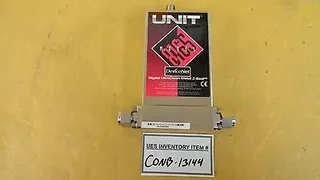 Unit Instruments UFC-8165 Mass Flow Controller AMAT 3030-10999 Used