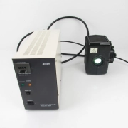 NIKON 100W FLUORESCENCE LAMP/LIGHT SOURCE W/ HB-10103AF POWER SUPPLY