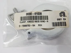 AMAT Applied Materials 0690-01038 NC Nor-Cal Hinged Clamp NW25 Wing-NW25