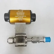 A&N CORP 0539 SN AIR OPERATED ACTUATOR w 3870-01893 VACUUM BALL VALVE PNEUMATIC
