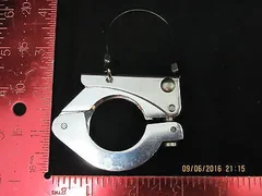 AMAT 0690-02001 CLAMP HINGED NW25 SURE-SEAL W/ LKG PIN A