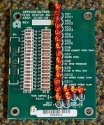 Applied Materials AMAT P5000 TEOS Status Board 0100-09129