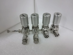 Applied Materials 0050-00491 WELDMENT, 4 VALVE MANIFOLD, VERIFLO AMAT (C)