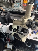 Nikon Optiphot microscope transmitted/ reflected plan 10,40DIC,40DL,50,100DIC