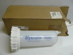 NEW MYKROLIS YY5611280 CHEMLOCK PFA 11" BOWL TEFLON HOUSING 1/2" FLARETEKA DRAIN