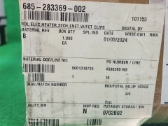 LAM RESEARCH 685-283369-002 MDL, ELEC, HEATER,32HENET, W/FCT CLIPS, NEW
