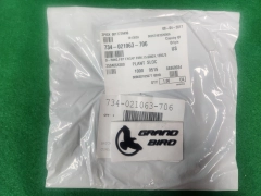 LAM RESEARCH 734-021063-706 O-RING, FEP ENCAP FKM, 15.60IDX.139C/S, NEW