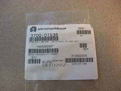 AMAT O-Ring ID: 1.359 CSD: .139 CZ SC513 80 DURO WHI, 3700-01536, New, Sealed