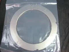 AMAT 0021-24129 DEPOSITION RING, 8", SLT ESC, ALUM WB CHA/