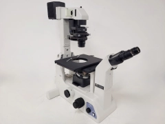 Nikon Eclipse TE200 Microscope w/ 3 x Objectives Plan, Ph W/ TE-PS100 PSU Lab