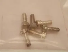 AMAT 3690-02507 Silver Plated Cap Screw 10-32 X 1/2L Hex Socket VE (Lot of 6)