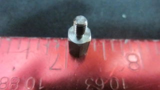 Applied Materials 3790-01530 STDF M/F 1/4 HEX X 3/8L SST 6-32THD