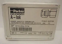 AMAT 3300-00200 Female Adapter SS 1/8" FNPT X 3/16" Tube Adapter 3FSC2N-316 (5)