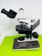 Nikon Labophot-2 Microscope + Dual Head Teaching Microscope Powers On