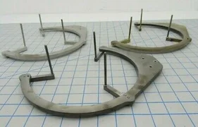 0021-04248 (LOT OF 3) / AMAT HOOP LEFT EXTENDED 8/6 B101 / APPLIED MATERIALS