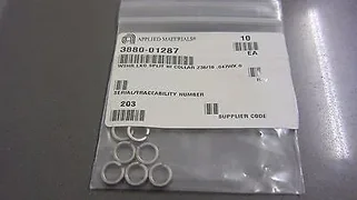 AMAT 3880-01287 WSHR LK 3880-01287 WSHR LKG SPLIT HI COLLAR Z36/16 .047WX.0