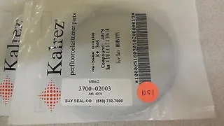 3700-02003, AMAT, ORING ID 4.100 CSD .210 KALREZ 4079 75DURO BLK