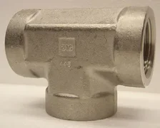 Parker 1 MMO-SS 1" SS F. Pipe Tee Fitting 316 Stainless Steel AMAT 3300-03616