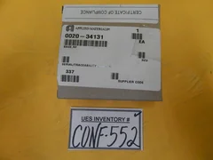 AMAT Applied Materials 0020-34131 RF Base Rev. B New Surplus