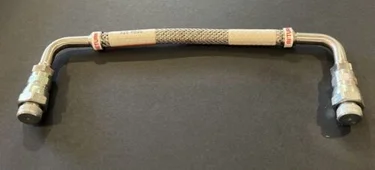CTI 8143073G009 9" Pressurized Braided Cryogenic Cable M-M with 5400-S5-4 Nut