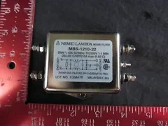 APPLIED MATERIALS (AMAT) 0900-01016 LAMBDA MBS-1210-22 FLTR RFI/EMI 250 VDC 10A