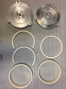 APPLIED MATERIALS TOP CHAMBER GAS BOX LID ASSY.200MM PRODUCER 0040-00796